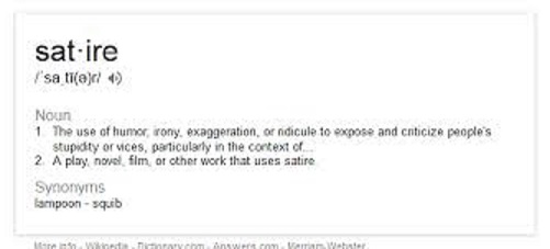 Just to make sure everyone understands this for what it is.