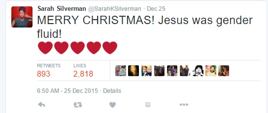Sarah Silverman tweet